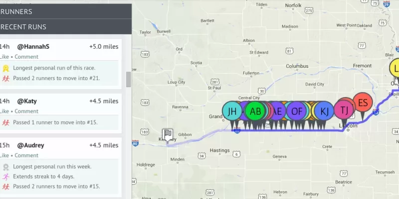 Race to State Racery Recent Runs