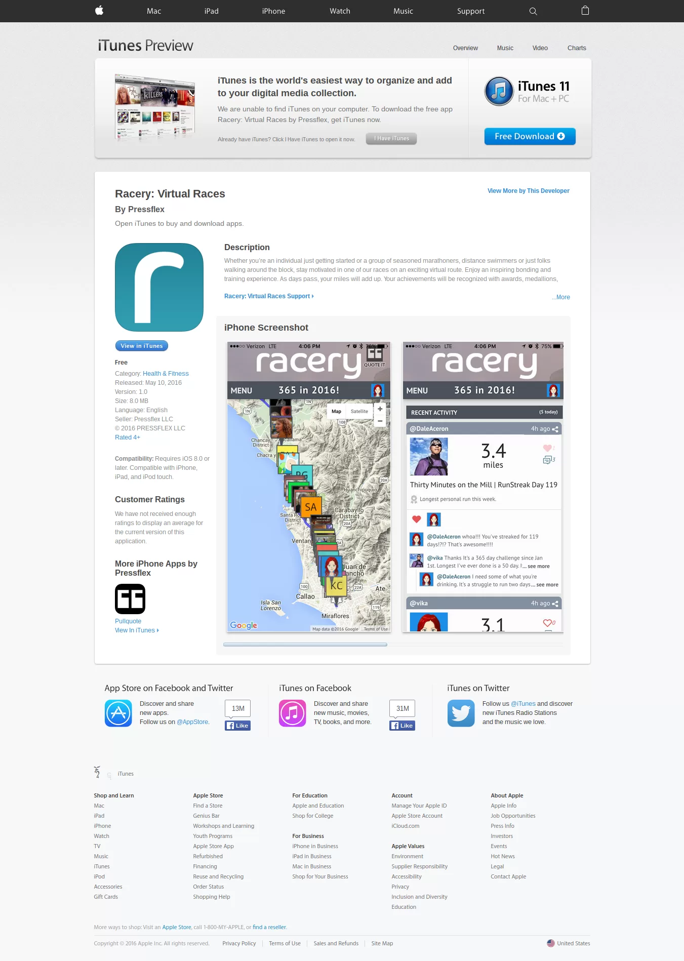 Racery  Virtual Races on the App Store