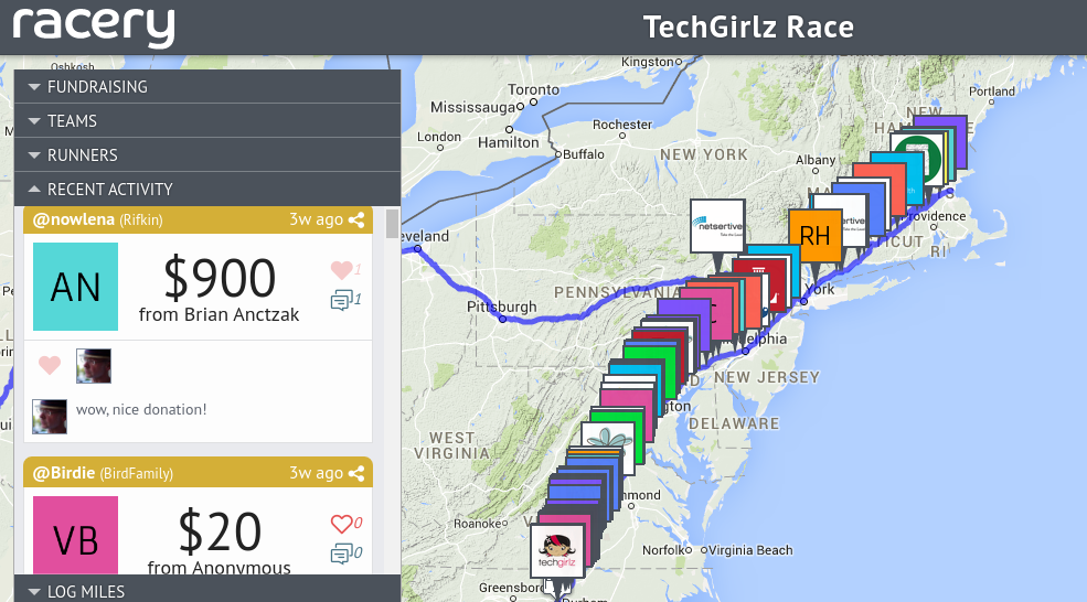 TechGirlz Race Powered by Racery