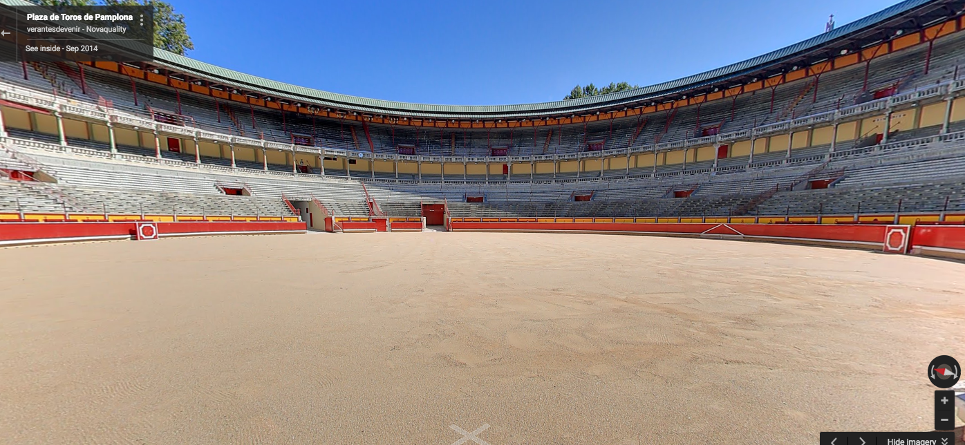 New Google street views for Racery’s virtual races in Pamplona and Venice