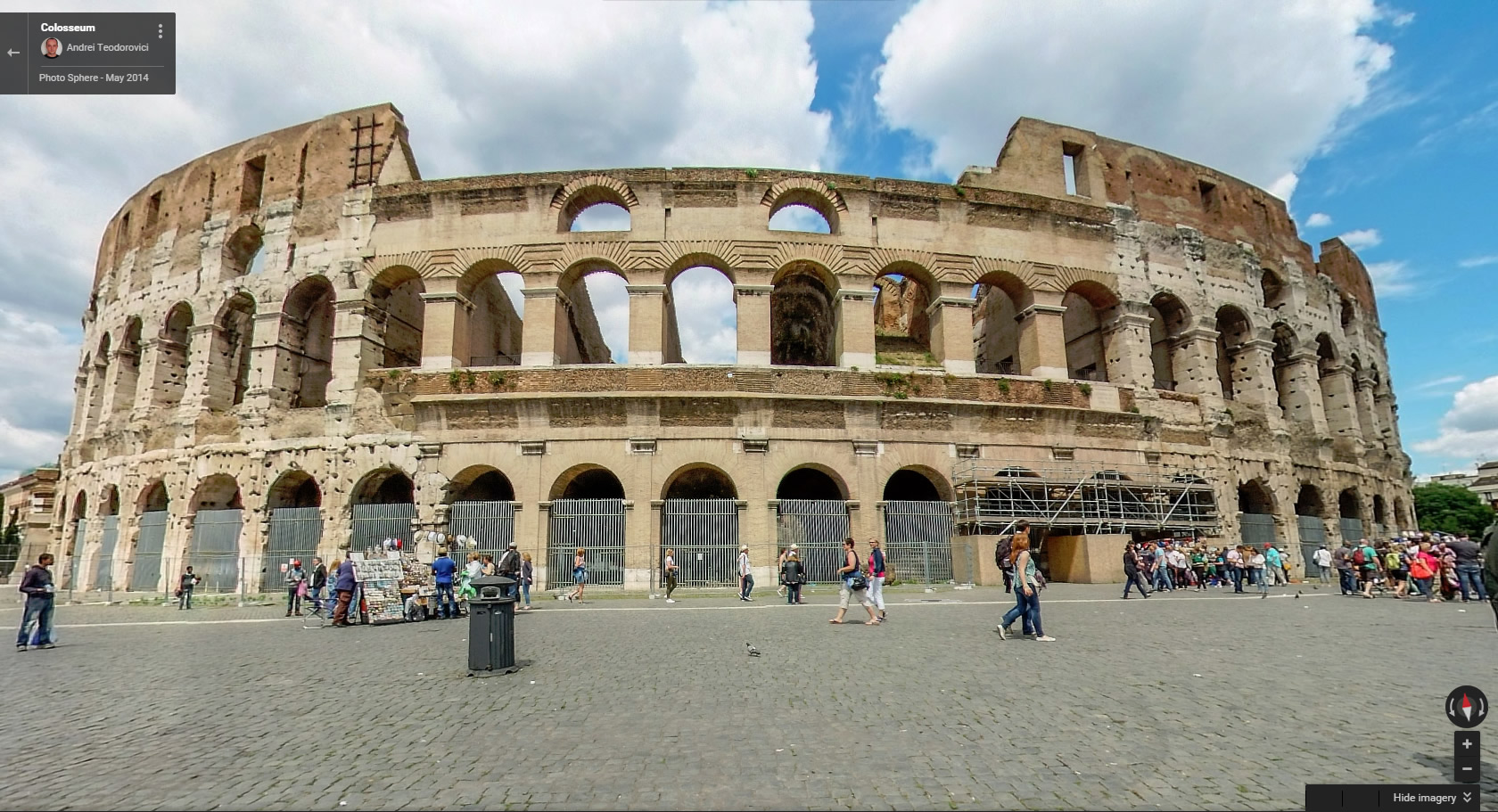 Racery Virtual Races - Rome Colosseum - Street View