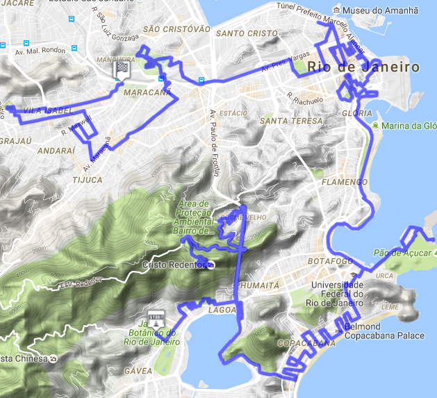 See street views of Rio by logging your real miles in a virtual race