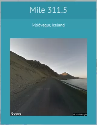 Racery Virtual Races - Iceland - Street View