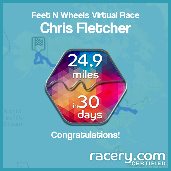 Wheelchair athlete Chris Fletcher challenges coworkers to an inclusive virtual race