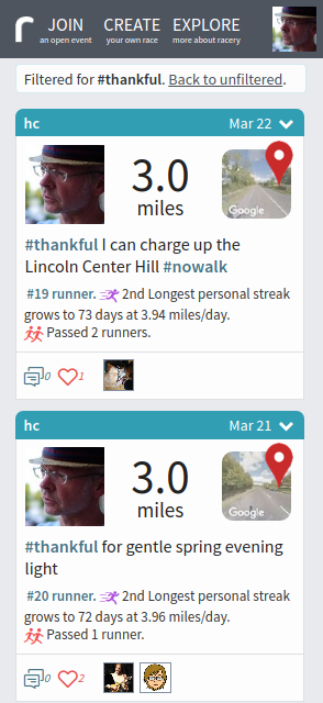 Use hashtags to track your runs, swims, rides (and whatever else!)