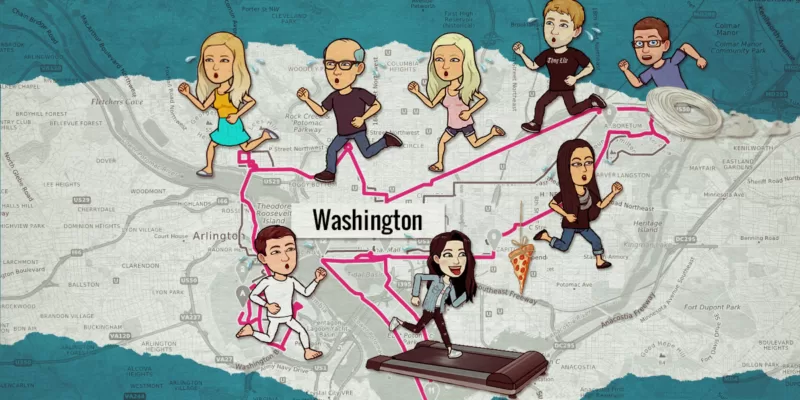 Take your staff on a virtual race around DC