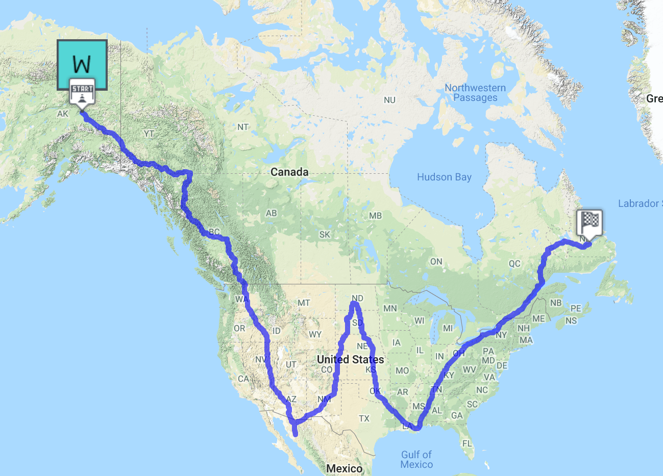 Here’s a fun 10,000 mile year-end company virtual race
