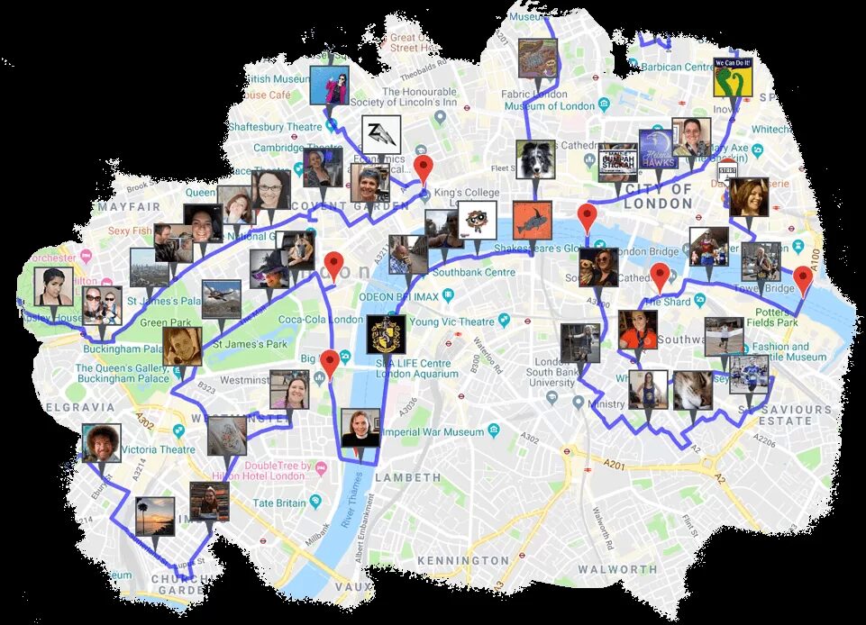Route preview